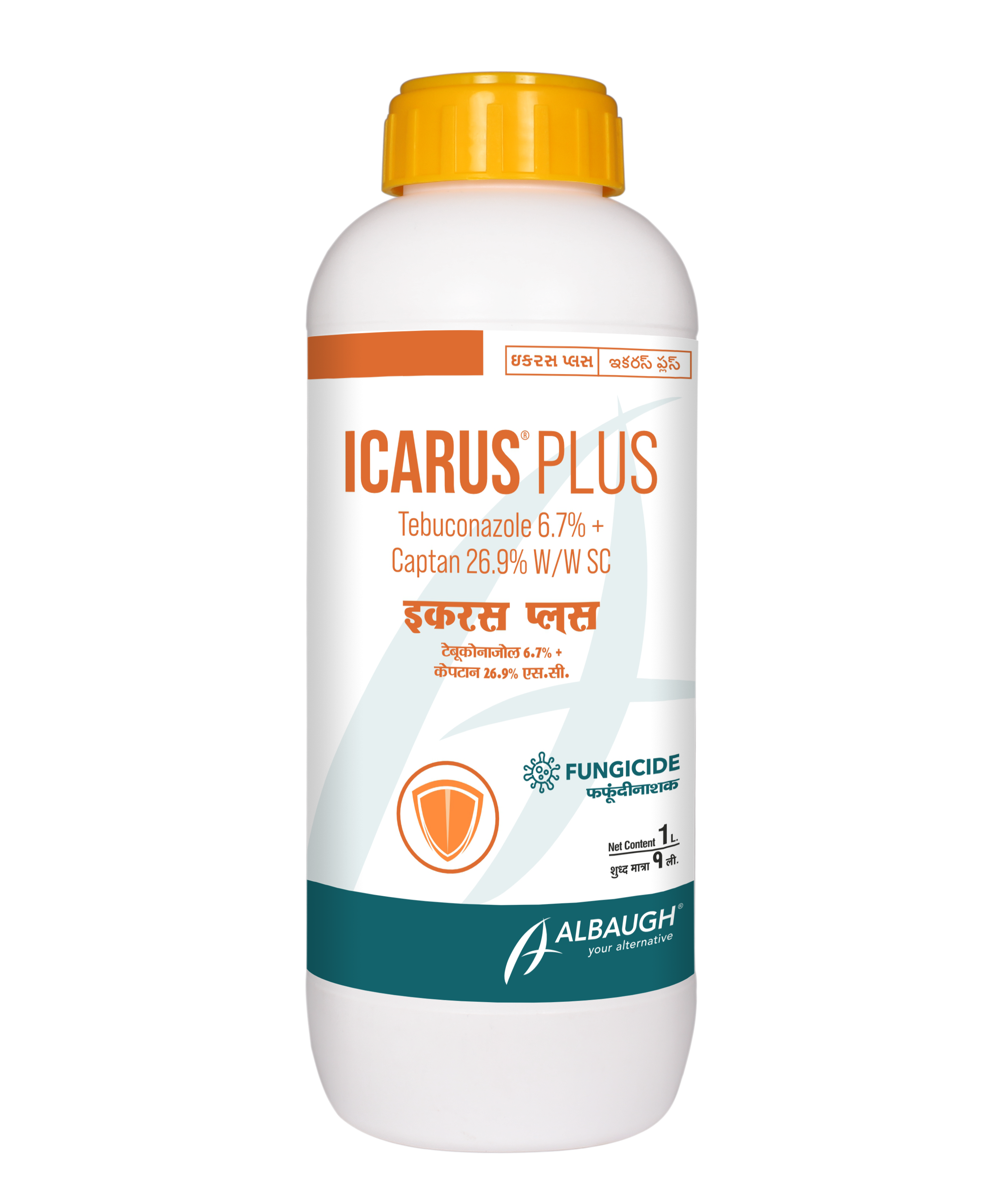 ICARUS Plus:  Tebuconazole 6.7% + Captan 26.9% SC
