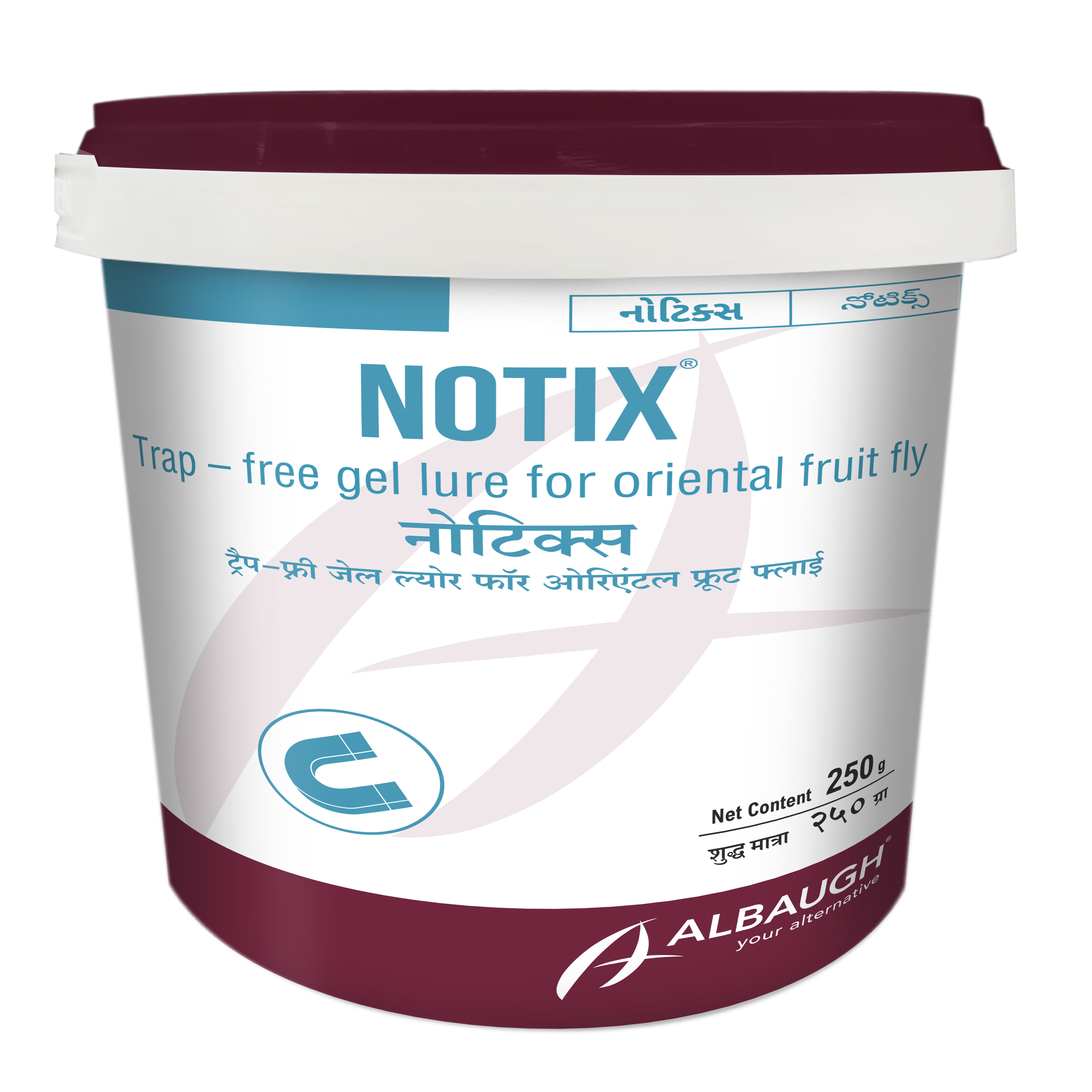 NOTIX: Trap - free gel lure for oriental fruit fly