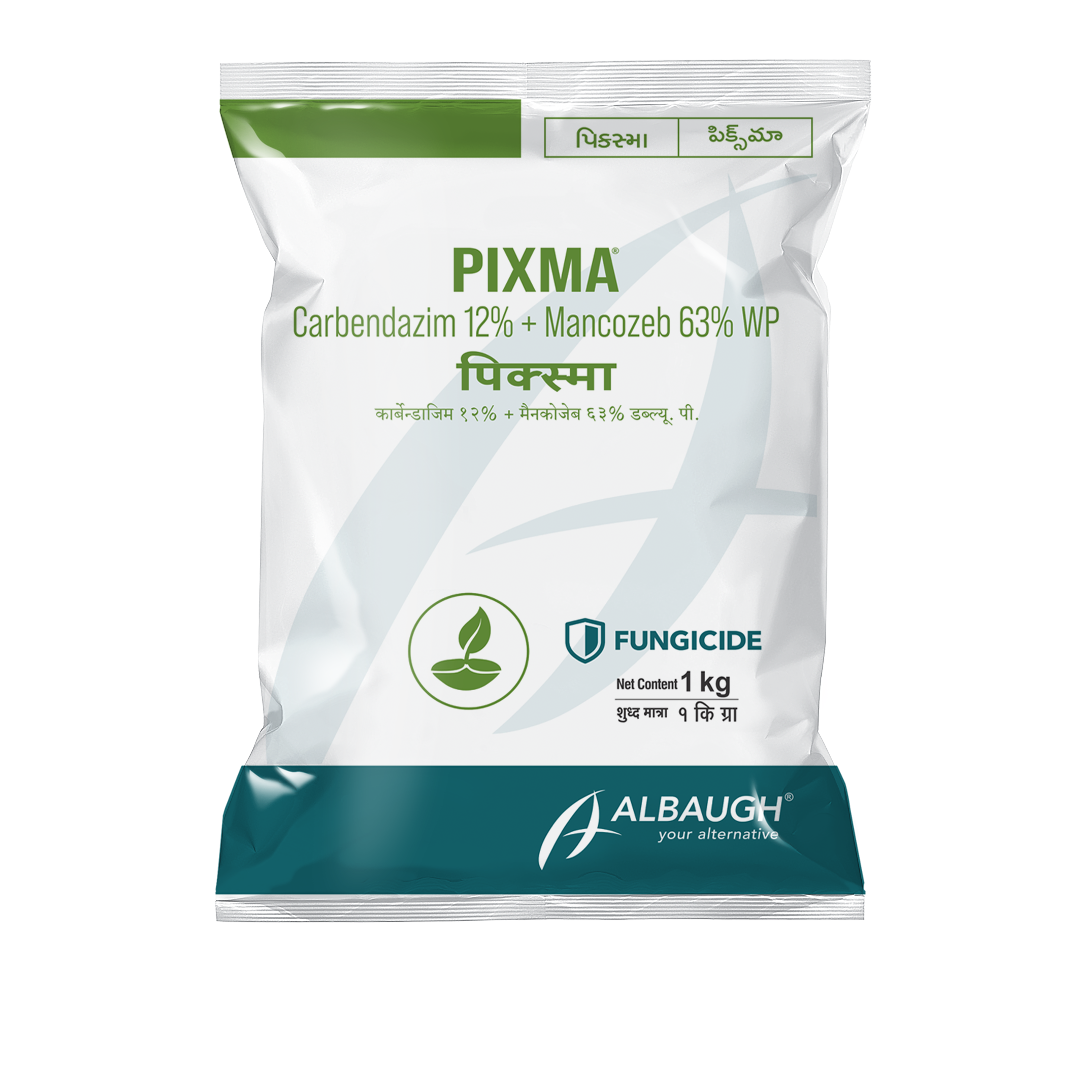 PIXMA: Carbendazim 12% + Mancozeb 63% WP