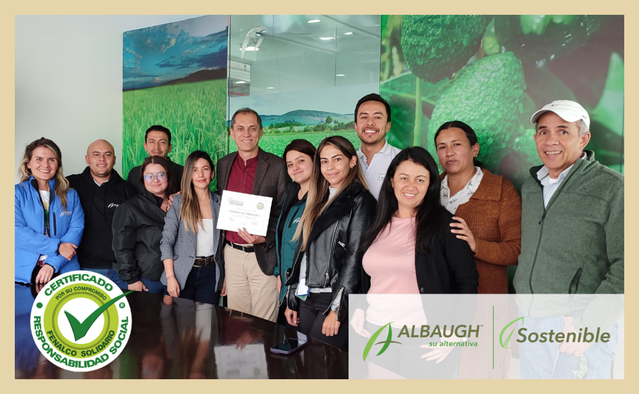 Albaugh Colombia recibe certificado de Responsabilidad social – FENALCO